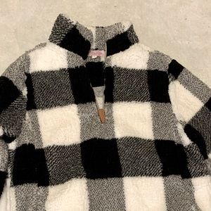 Pink Lily Sherpa Pullover